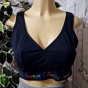 Fenty Black Caviar/ Foul Party Bralette 1X